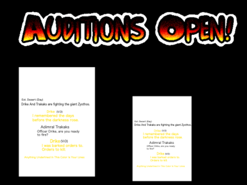 Lone-Rider Auditions (OPEN)