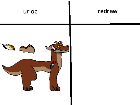 ur oc in my style . open remix