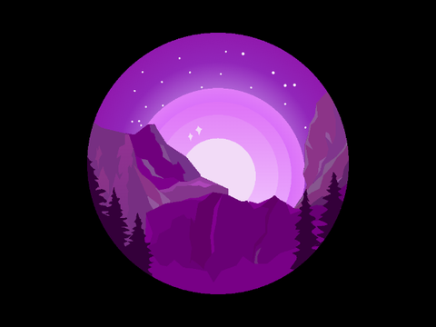 glowing art - gift for cs