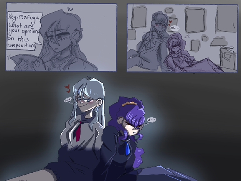 three piece art dump