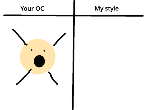 ur oc into my style -- open  remix
