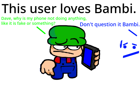 This user loves Bambi.