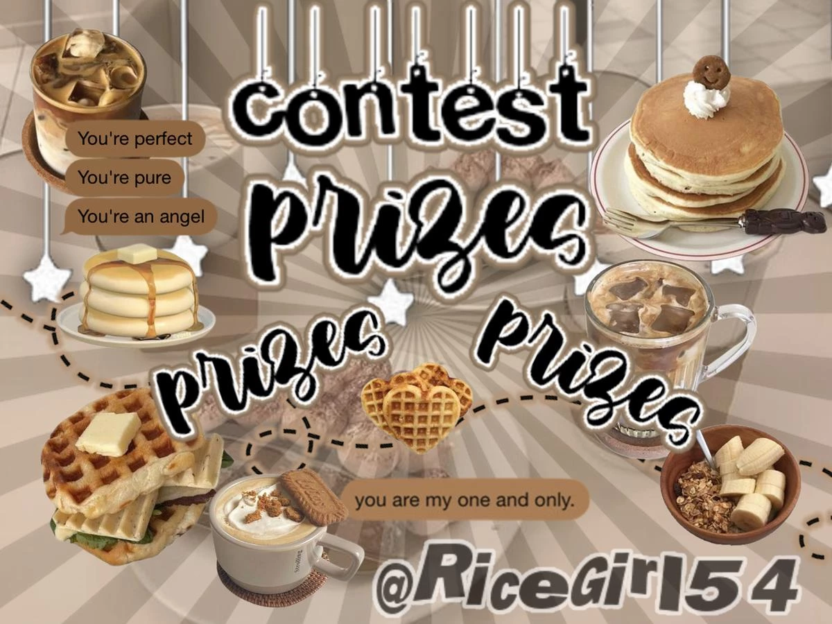☰ ✿ prizes