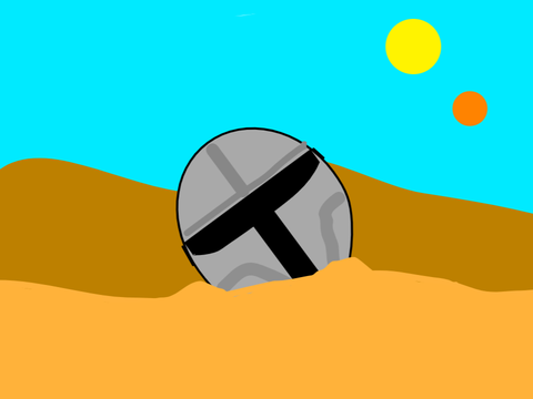 The Mandolorian art