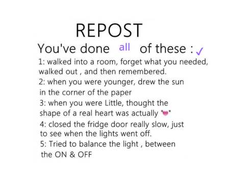 Repost if you’ve done these remix remix remix
