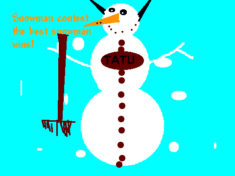 Snowman contest