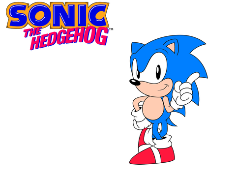 A bunch of Classic Sonic vectors