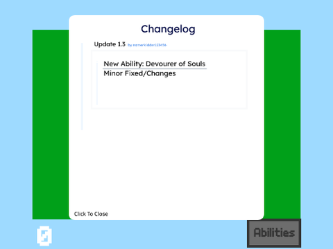 changelog idea