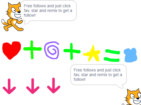 Free follows remix