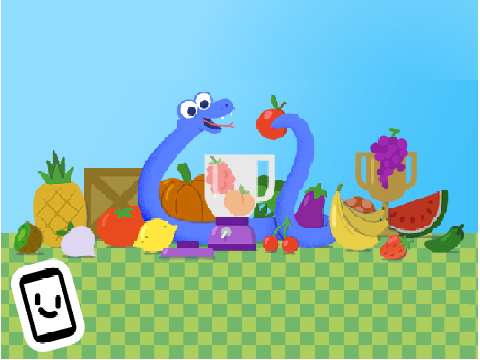 Google Snake (Mobile Friendly)