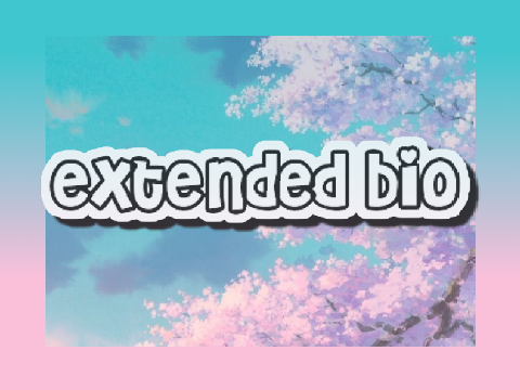 extended bio