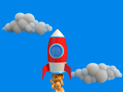 A Rocket Came Alive!