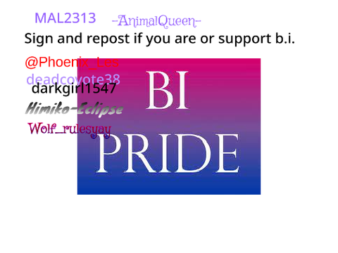 SUPPORT BISEXUAL PRIDE Remix  remix remix