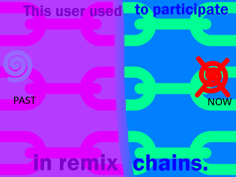 This user used to participate in remix chains.