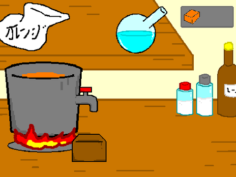 オレンジゼリー作るだけ。