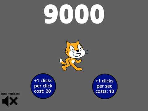 Scratch Cat clicker