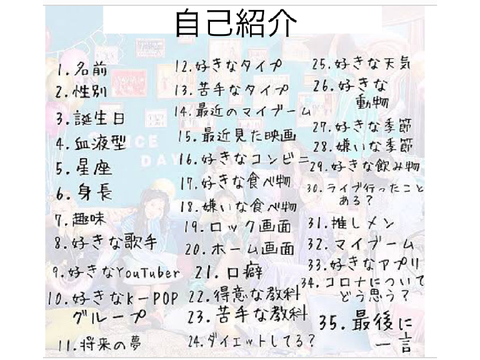 自己紹介