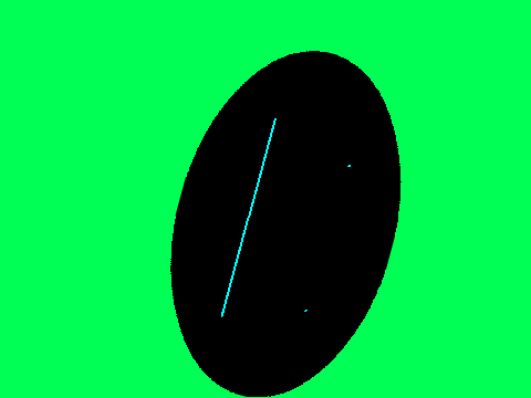 spining circle man