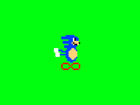 bad sonic running