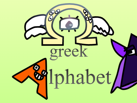 greek alphabet lore vector pack | Iyad animation