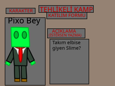 Eski karakteri bunla değiş