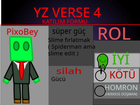 Bendy`i bunla değiş