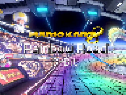 Wii U Rainbow Road - 8-Bit