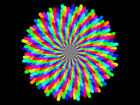 rainbow splash