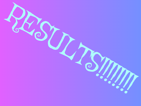 DTA Results!