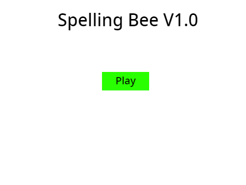 Spelling Bee