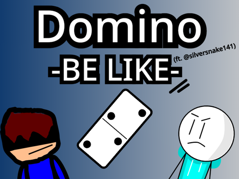 Domino: be like (ft. @silversnake141) | #all #animations #stories #trending