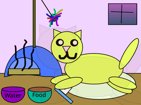 Pet Cat Simulator (Eats, Drinks, Meows, and Plays!)