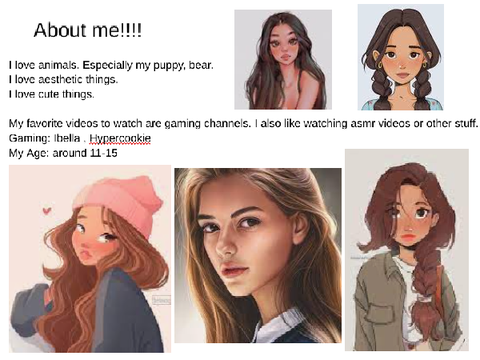 About me! (short and random stuff. not really my all about me, but just random stuff about me. lol))