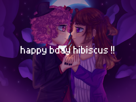 happy (late) bday hibiscus !!