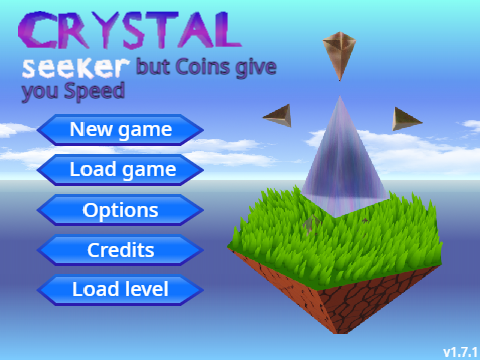 Crystal Seeker but Coins give you Speed!