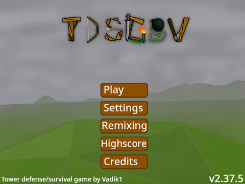 TDSGBV 3D ☁Multiplayer - tower defense survival game by vadik1 remix