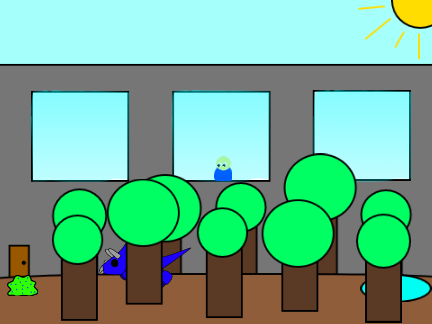 dinosaur cage: tri