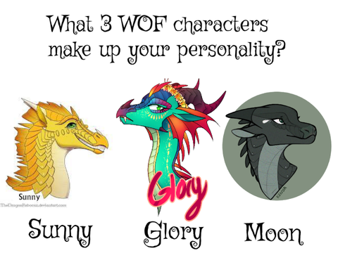 What 3 WOF characters make up your personality? remix