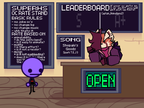 -+SUPERHS RATING STAND+- remix