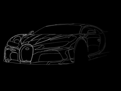 (UNFINISHED) Bugatti Chiron Super Sport (2022) Blockshade
