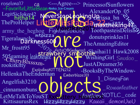 ✰GIRLS ARE NOT OBJECTS✰ 