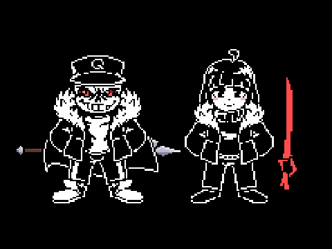 配布【SPMY虚像舞台剧】sans & chara