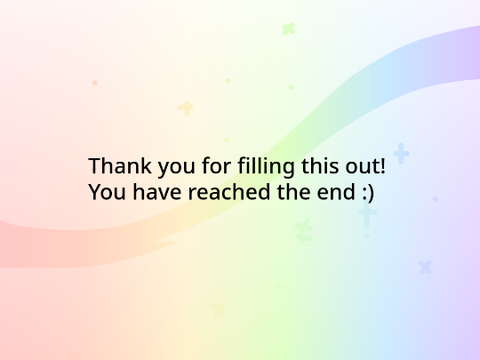 Neurodiversity Survey Answer :)