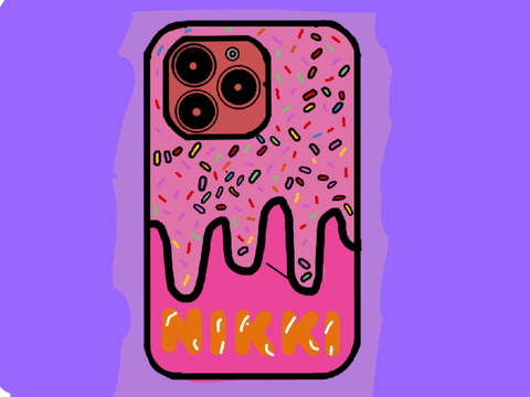 I drew a iPhone 14 pro