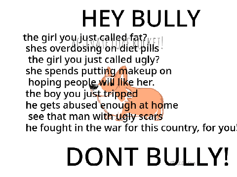 Hey Bully! Plz remix if you agree remix remix remix remix remix remix remix