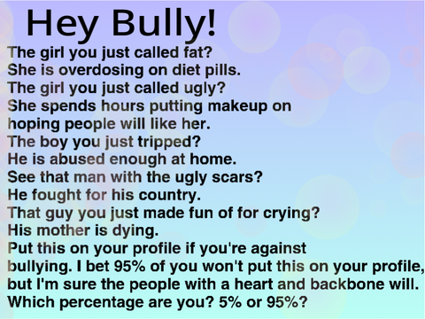 Hey Bully! Look over here!