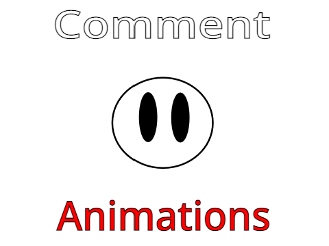 Comment animations 