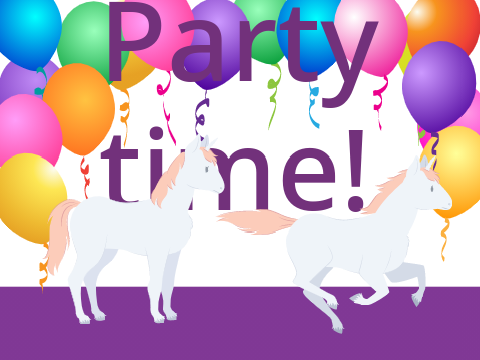 My sister's party