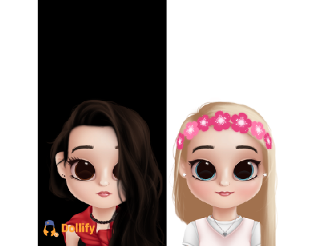 Dollify for hairflickgirl