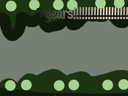3 years!!